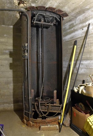 Performer Lift in Stage Basement