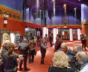 Tour groups in the Lobby