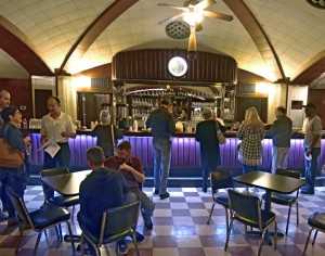 LAHTF Members enjoy refreshments in the Art Deco Bar